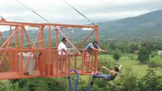 preview picture of video 'Arenal Bungee, La fortuna, Arenal Volcano, Costa Rica 1'