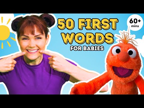 First words for baby 👶 50 first words to learn 👋 Baby first words ✨