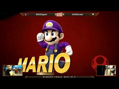 Rise: Day 0 - Winners Finals - BDS|Elegant (Luigi) vs SAK|Stroder (Sheik)