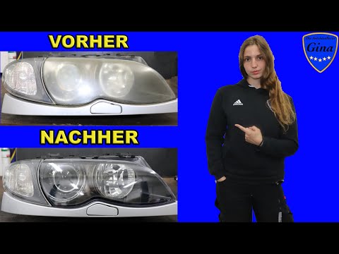 SCHEINWERFER GÜNSTIG LEGAL AUFBEREITEN OHNE SCHLEIFEN UND POLIEREN 🔹 SCHRITT FÜR SCHRITT ANLEITUNG