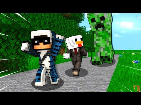 CORSA DELLA MORTE CONTRO IL CREEPER GIGANTE - Minecraft ITA