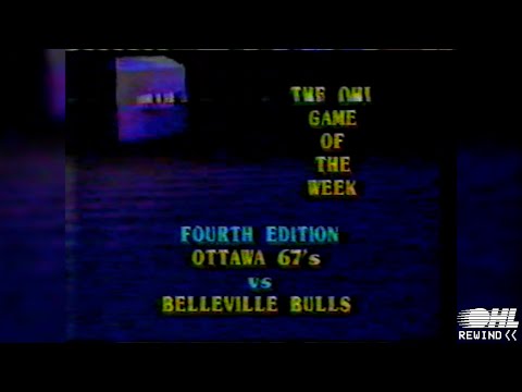 OHL Rewind - Wayback Wednesday: Ottawa 67's @ Belleville Bulls - February 4th 1984