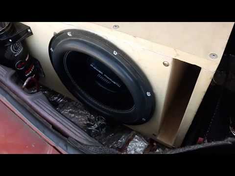 1 12" power acoustik bamf 122 on 2000 watts!