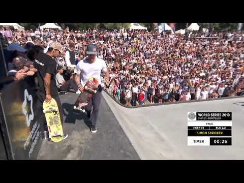 Simon Stricker | 3rd place - SNIPES Skateboard Street Pro Final | FISE Montpellier 2019