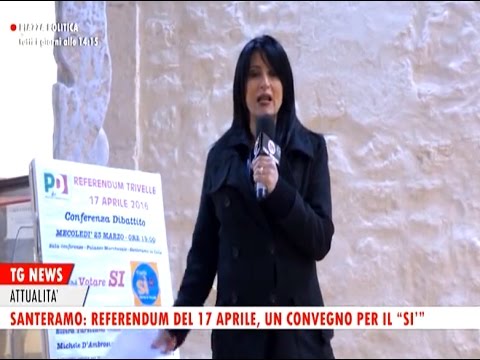 TG News Tele Appula - Referendum del 17 aprile, un convegno per il “si”
