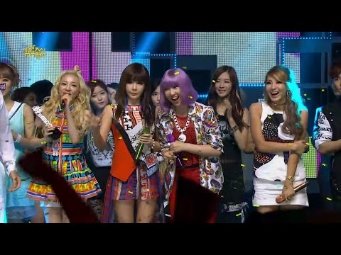 【TVPP】2NE1 - Winner Interview, 투애니원 - 폴링 인 러브 1위 + 수상 소감 @ Show Music core Live