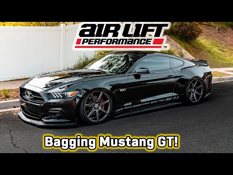 Airlift 3P kit Complete Install On S550 Mustang