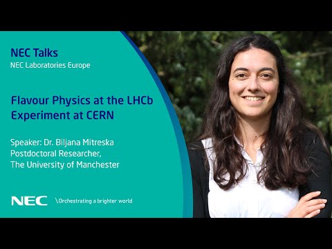 NEC Talks: Dr Biljana Mitreska – Flavour physics at the LHCb experiment at CERN