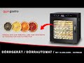 Voedseldroger / Dehydrator - met 16 roosters - Zwart