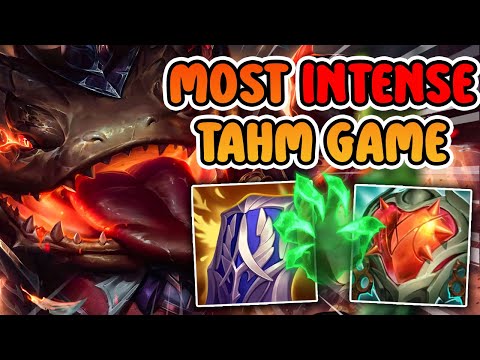 MOST INTENSE TAHM KENCH TOP GAME EVER - No Arm Whatley