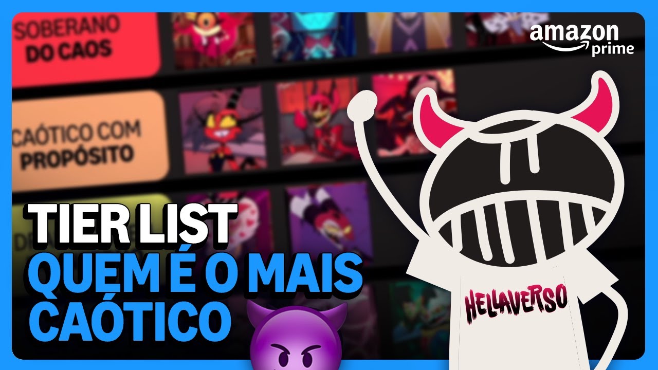 Personagens mais CAÓTICOS do HELLAVERSO | Com Luyx Dubs