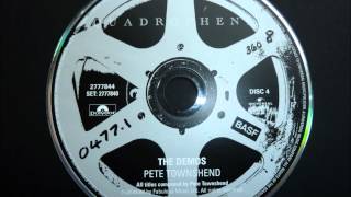 Pete Townshend & The Who - Is It Me? (Demo) - Quadrophenia Director's Cut