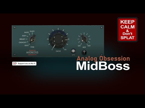 Analog Obsession - MidBoss Saturation VST