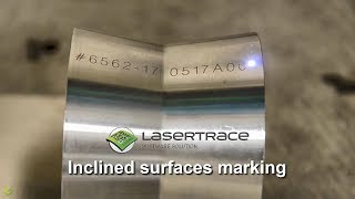 Lasertrace: inclined surfaces marking