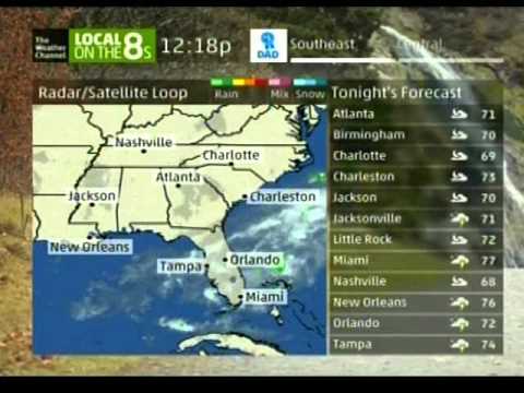 Weather Channel July 2014 Overnight 1 - 10