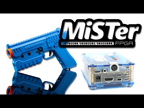 Sinden Light Gun MiSTer Testing w/ Andy