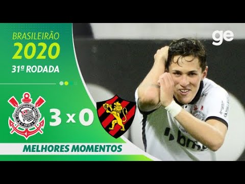 CORINTHIANS 3 X 0 SPORT | MELHORES MOMENTOS | 31ª RODADA BRASILEIRÃO 2020 | ge.globo