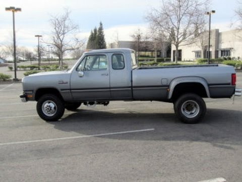 1992 Dodge W350 4x4 Diesel Pickup Truck on GovLiquidation.com