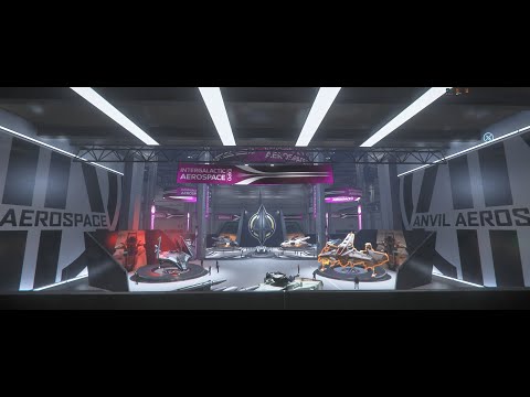 Star Citizen Alpha 3.7.2  Intergalactic Aerospace Expo Day1 Anvil Aerospace