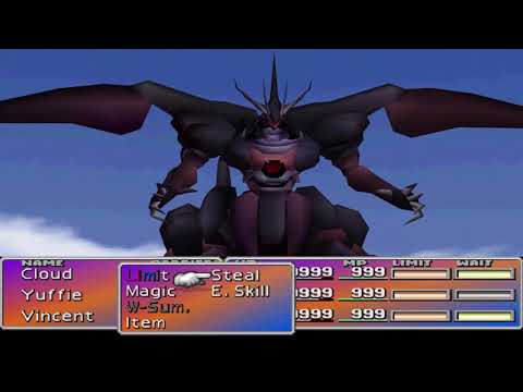Final Fantasy VII 7 Disk 3 Ultimate Weapon