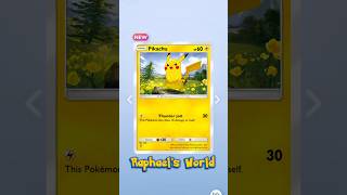 Pikachu😍😍😍#pokemon #pokemontcg #tcgpocket #raphaelsworld