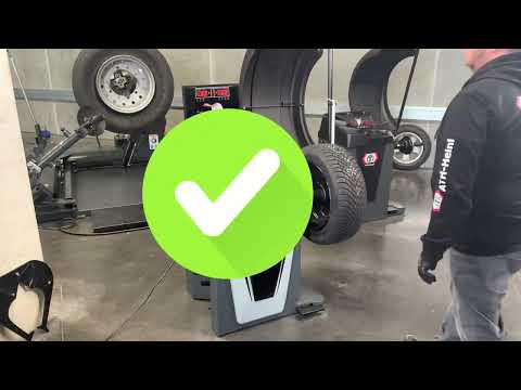 Kalibrierung Radauswuchtmaschine ATH W42 LED 3D / Calibration Wheel Balancer ATH W42 LED 3D