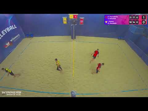 13:25 D. Svyrydenko / V. Antoniuk - I. Ivanov / M. Horobets 04.04.2023 | Winners Beach Volleyball