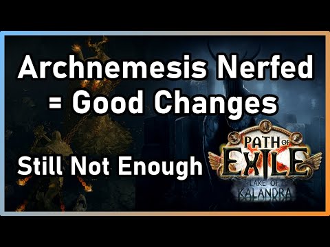 [PoE 3.19] GGG Is Nerfing Defensive Archnemesis Modifiers | Still Not Enough | Lake of Kalandra