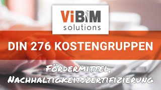 Vi - DIN 276 Kostengruppen - Zuordnung erstellen Teil 1