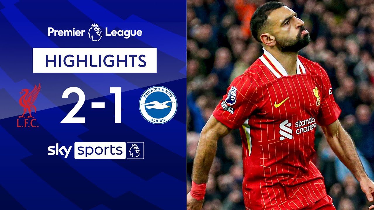 Reds back top! 🔝 | Liverpool 2-1 Brighton | Premier League highlights