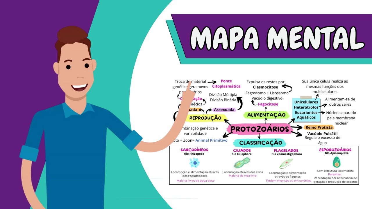 MAPA MENTAL - PROTOZOÁRIOS