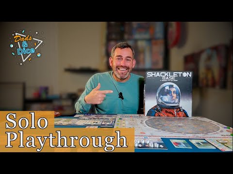 Shackleton Base | Solo Playthrough | Pandasaurus Games