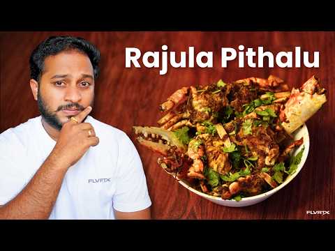Andhra Rajula Pithalu Fry 🔥 | ASMR Cooking | Spicy Village Style | Flavor Theory