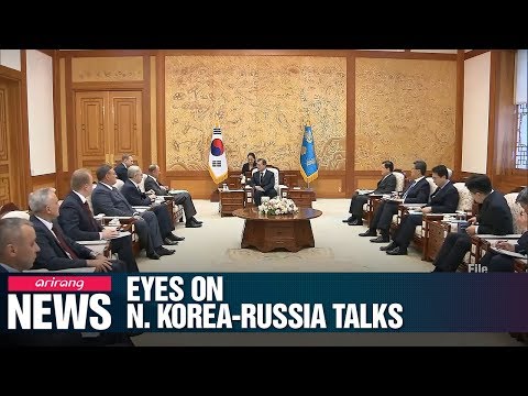 Russian Security Council Secretary to meet with Pres. Moon on Thursday for talks on...