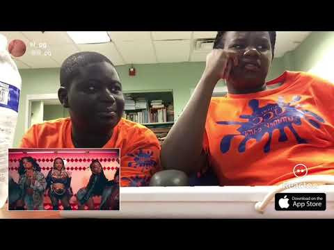 reaction to cardi b please me!!!