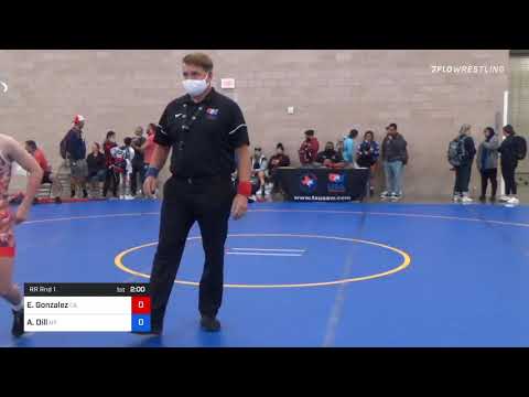 43 Kg Rr Rnd 1 - Emilie Gonzalez, CA Vs Angie Dill, NY