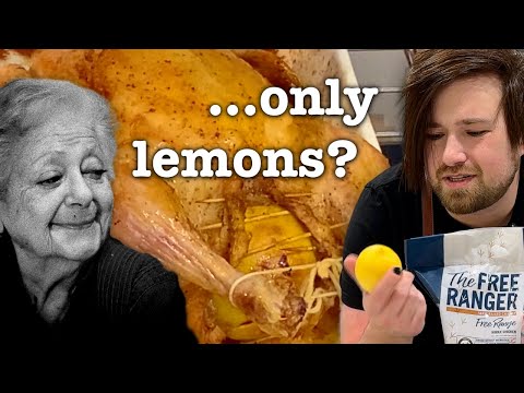 Just two lemons flavour Marcella's famous roast chicken?