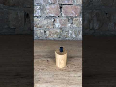 Дерев'яний патрон Е27 бук