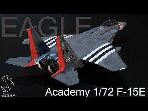 Academy 1/72 F-15E Full Build | D-Day Anniversary Markings