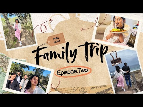 Trip to Phillip Island 🏝️ ||  Unexpected Rain, Laughter & Music-Filled Night|| Aahana koirala vlog||