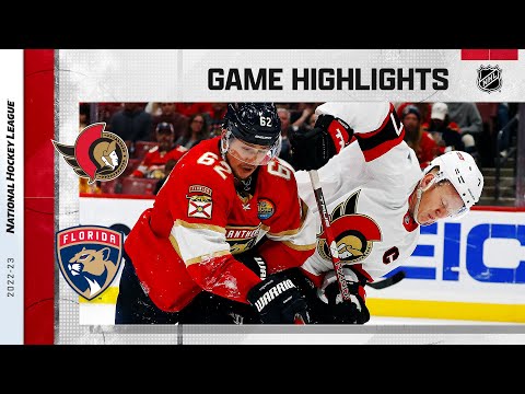Senators @ Panthers 10/29 | NHL Highlights 2022