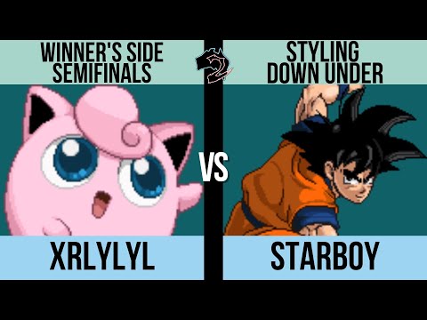 Styling Down Under Winner's Semis: Xrlylyl (Puff) vs. Starboy (Goku) - SSF2 Tournament