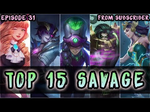 Mobile Legends Top 15 Savage Moments Episode 31