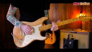 Video thumbnail for Max Guitar - Fender Custom Shop Artisan Spalted Maple Stratocaster by Max Guitar B.V.