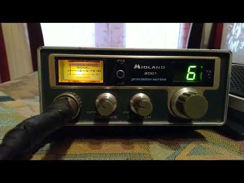 Midland 2001 40CX AM/FM radio CB  en SWL le 10/07/22