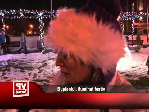 Bușteniul, iluminat festiv