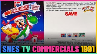 Super Nintendo Commercials From 1991.