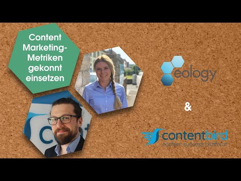Webinar: In der Praxis: Content Marketing Metriken gekonnt einsetzen