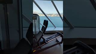 Cruise ship hack! Empty gym to yourself!