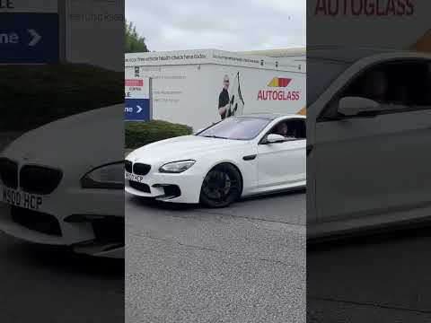BMW M6 with Akrapovic exhaust!